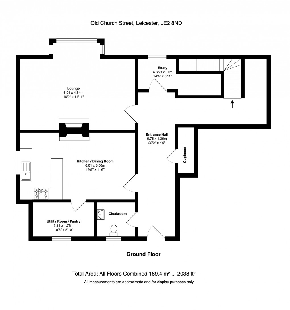 Floorplan for The Vernon Wing, Old Church Street