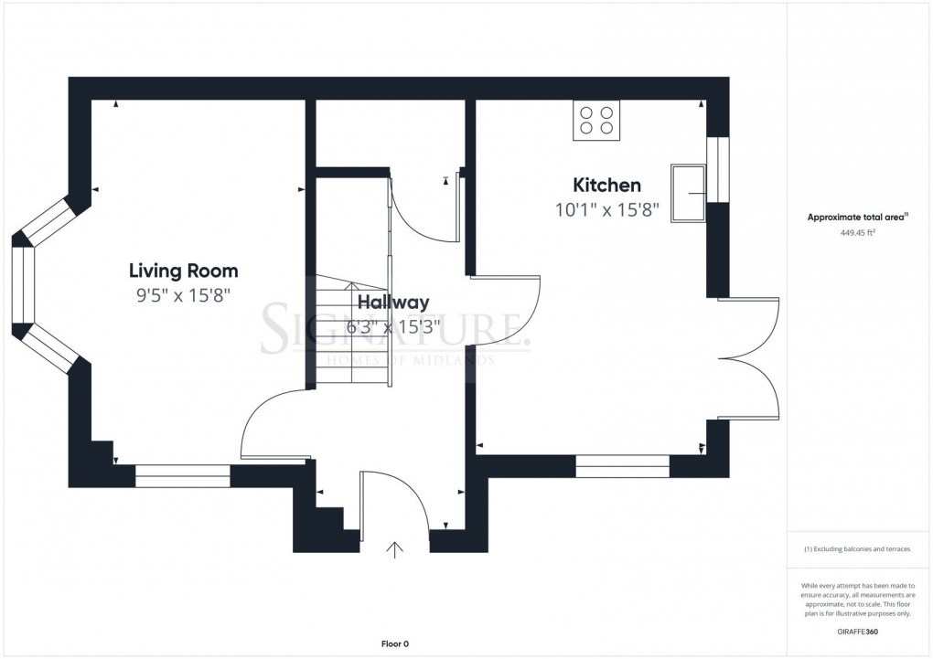 Floorplan for Leicester, Leicestershire, LE2 2GJ