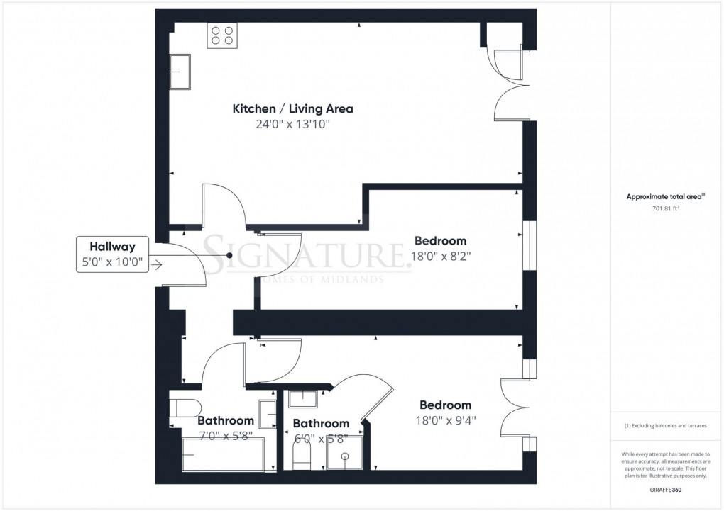 Floorplan for Pavilion Close, Leicester, LE2 7JS