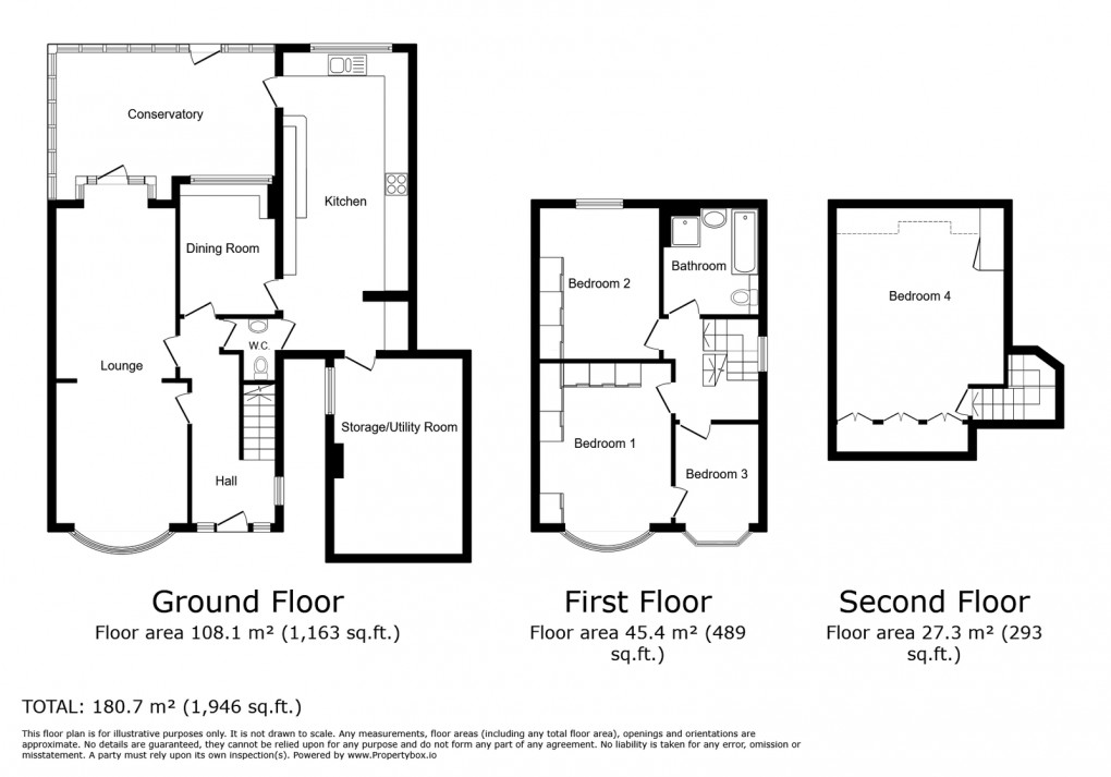 Floorplan for Knighton Church Road, Leicester, LE2 3JL