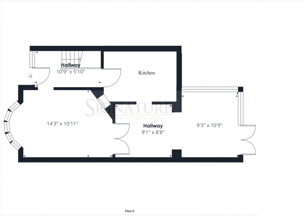 Floorplan for Pulford Drive, Scraptoft