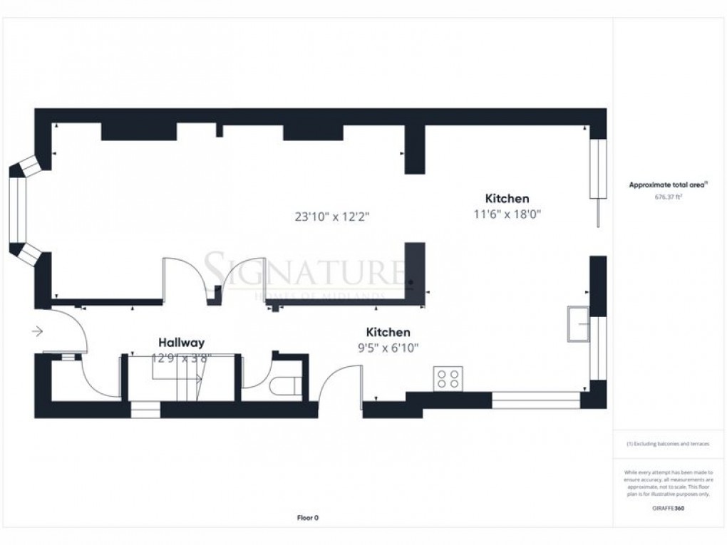 Floorplan for Parkland Drive, Oadby, Leicester, LE2 4DH