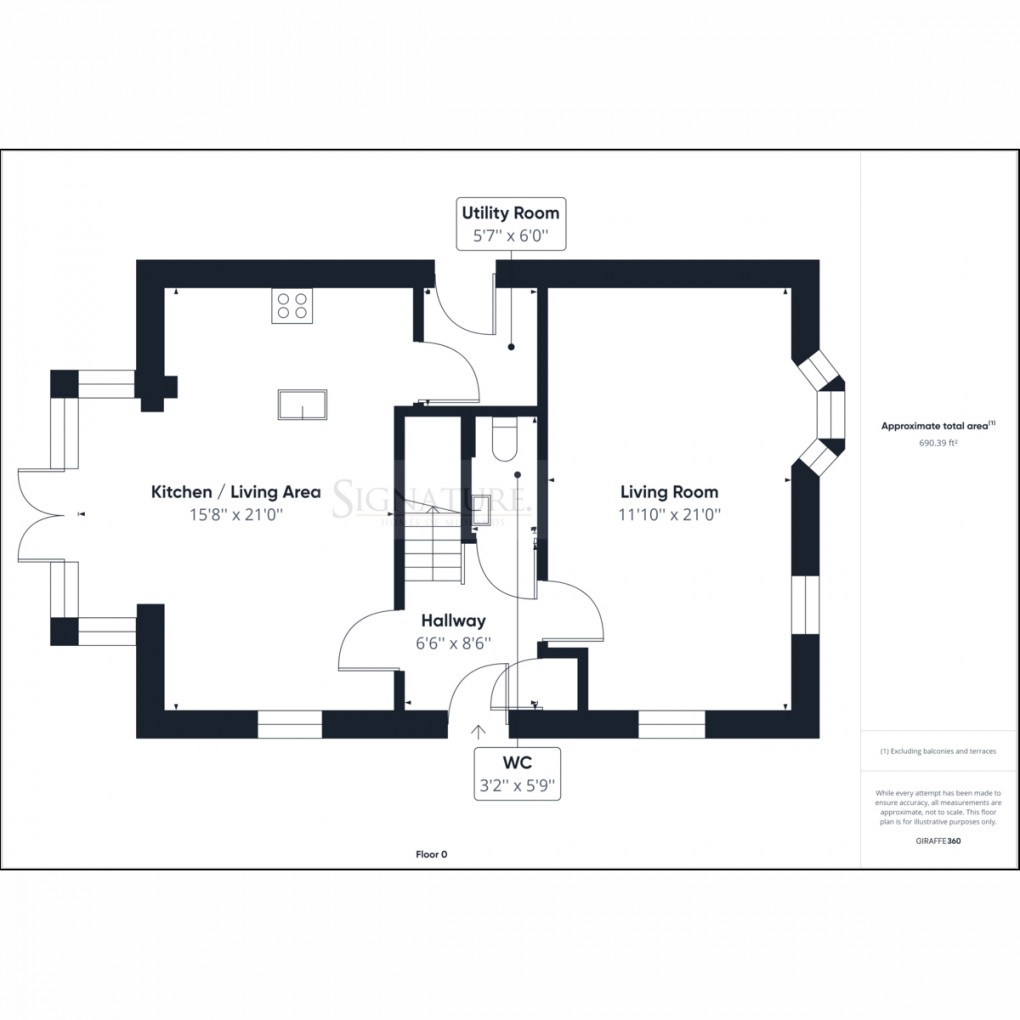 Floorplan for Cox Meadow Road, Leicester Forest East, LE3