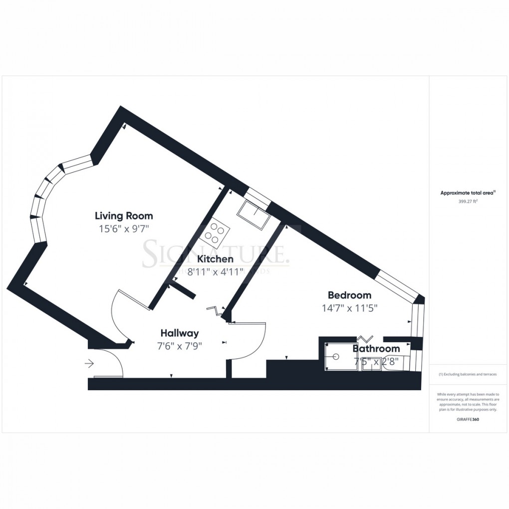 Floorplan for Brooksby Drive, Leicester, LE2