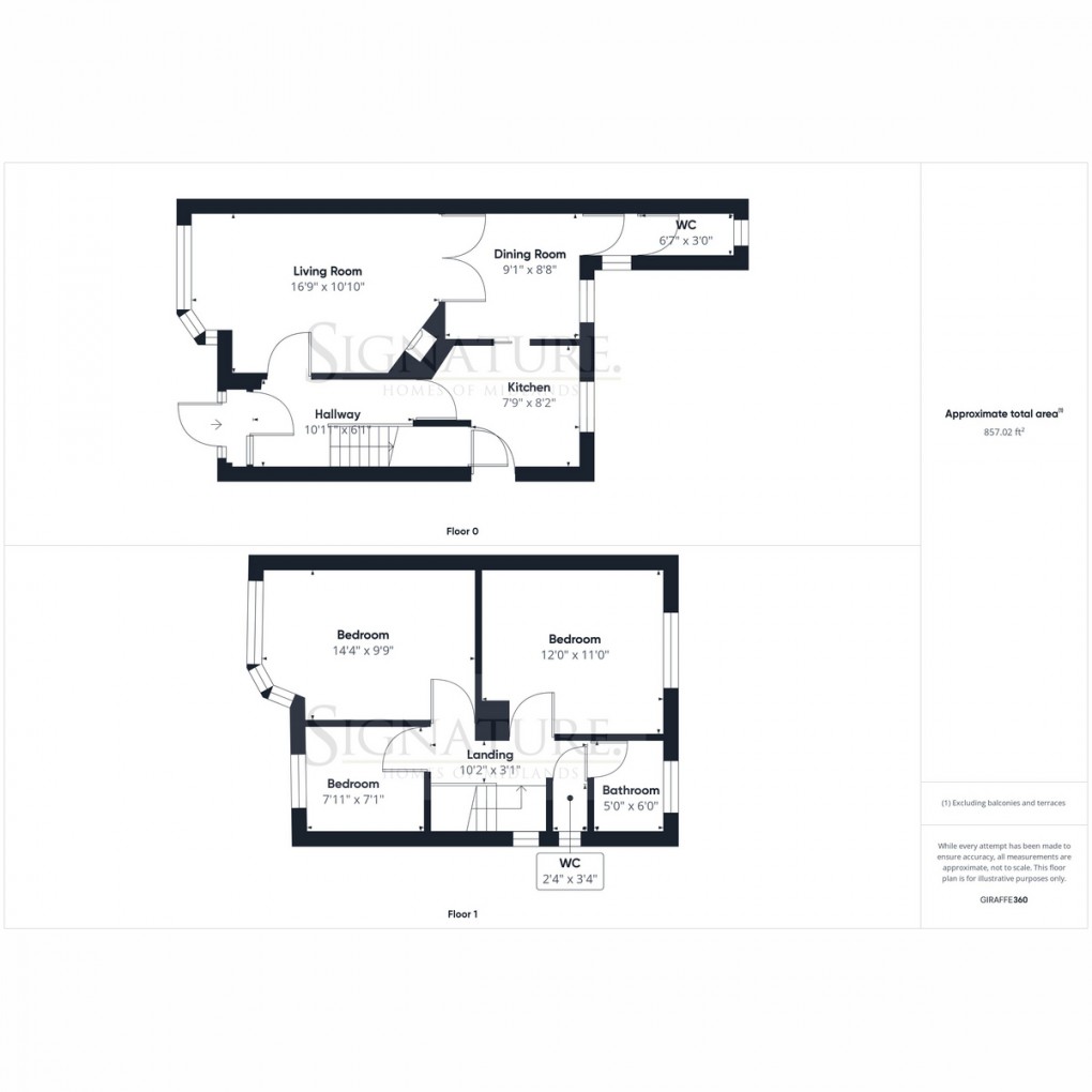 Floorplan for Queensgate Drive, Leicester, LE4